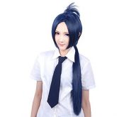Peruca Mukuro Rokudo azul 70 cm